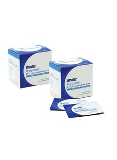 Bruder Bruder Hygienic Eyelid Cleansing Wipes (Pack of 2) | Rinse-free Exfoliating Wipes Remove Excess Oil and Debris from Eyelids & Lashes | 30 Count Box  - Image 1