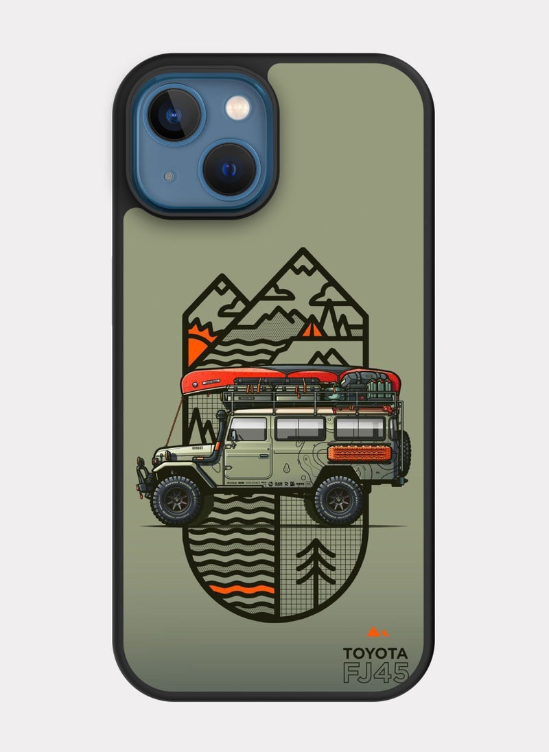 PXLAAT iPhone 13 case cover Toyota Landcruiser FJ45 Offroad - Image 1