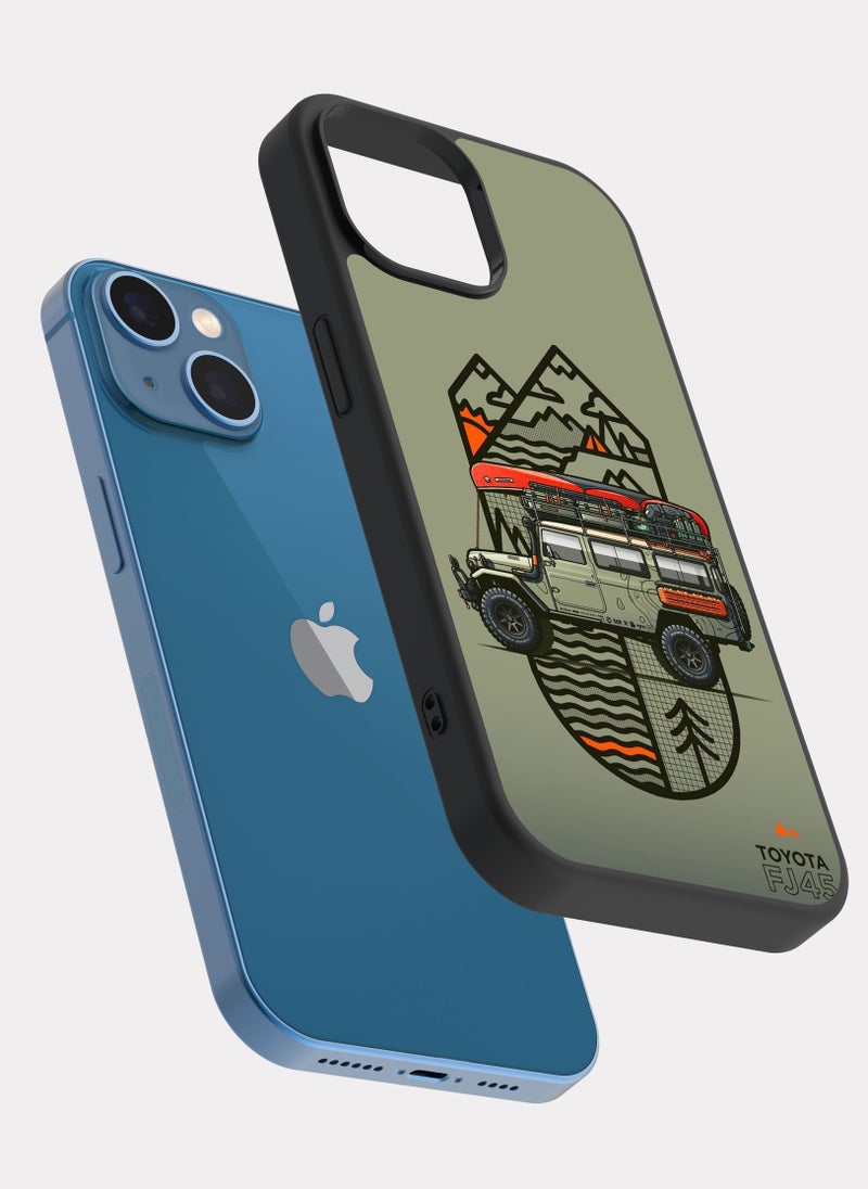 PXLAAT iPhone 13 case cover Toyota Landcruiser FJ45 Offroad - Image 2