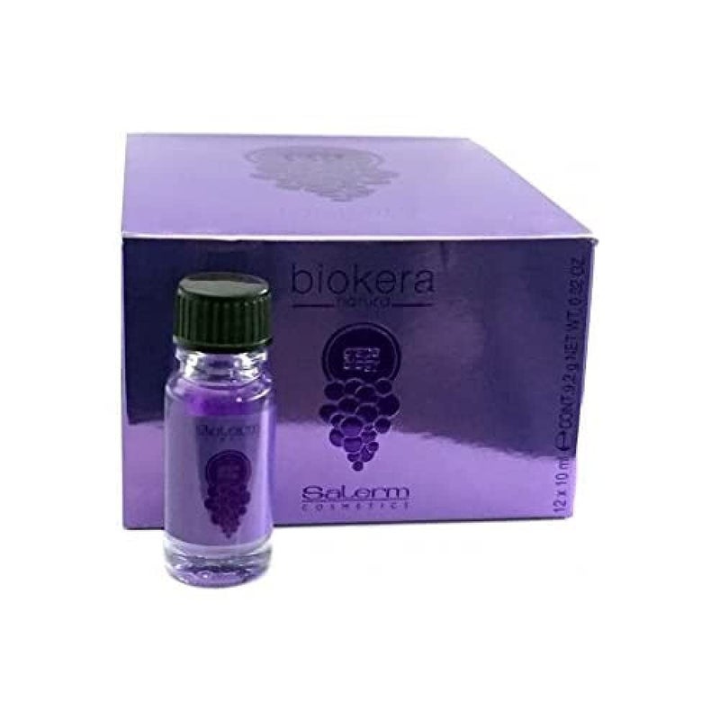 زيت بذور العنب من ساليرم  ساليرم غريبولوجي بيكورا ناتورا  12 × 10 مل  مُصل إصلاح الأطراف المتقصفة  مُرطب للشعر الجاف والتالف  مضاد للأكسدة  للشعر الأبيض أو المصبوغ