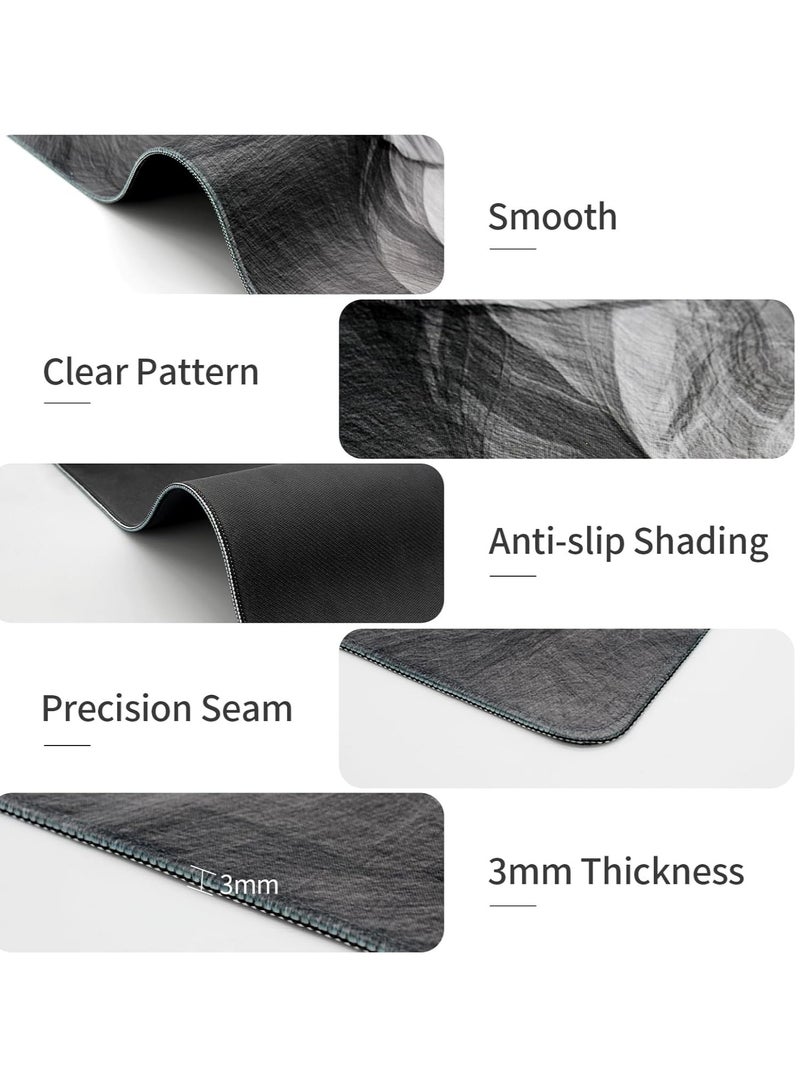 Mouse base and large extended rubber anti slip gaming keyboard with soft fabric surface, suitable for desktop computers 80 cm x 30 cm 3mm  - Image 4