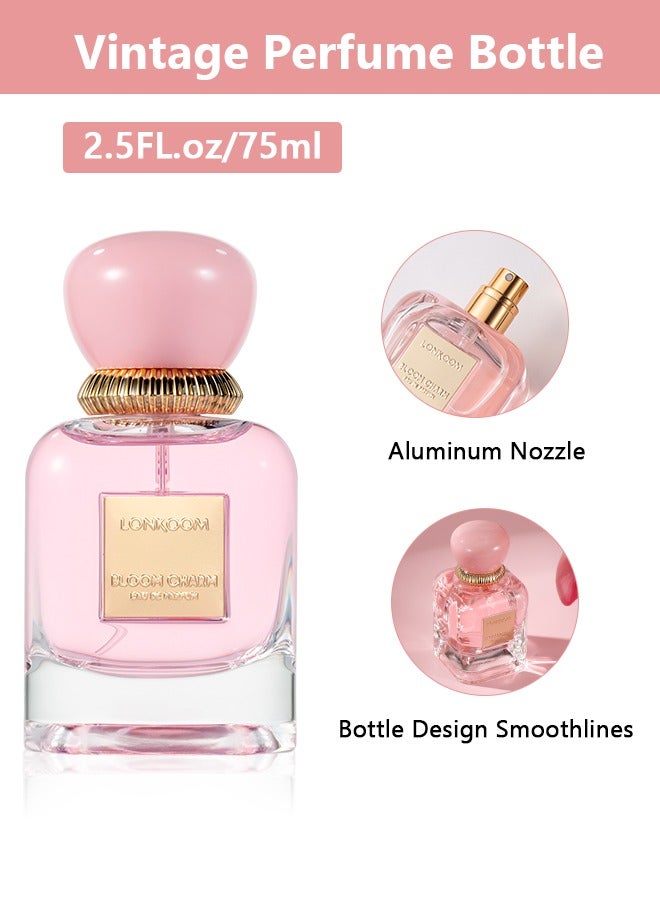 LONKOOM BLOOM CHARM EDT For Women 75ML - Image 2