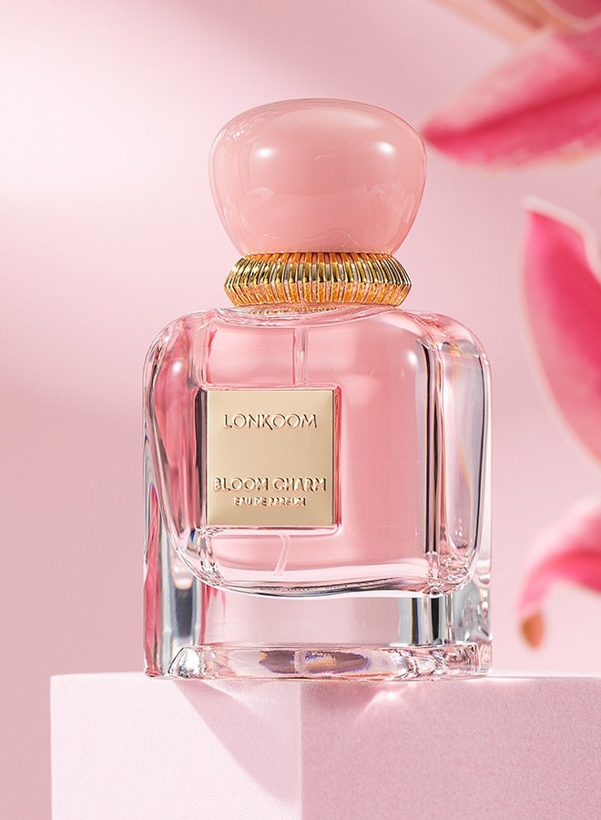 LONKOOM BLOOM CHARM EDT For Women 75ML - Image 5