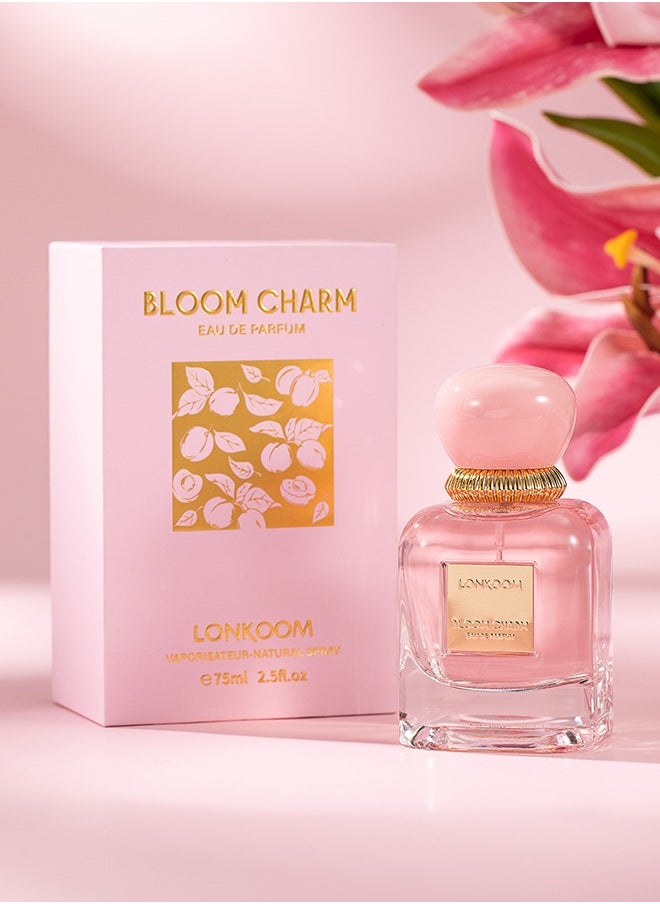 LONKOOM BLOOM CHARM EDT For Women 75ML - pzsku/Z3D42C9530F48633B13F6Z/45/_/1729134321/fc34a125-4cd3-4b82-824c-9d3c4191b876