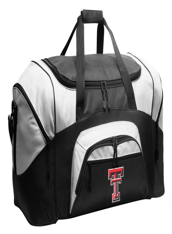 Broad Bay Large Texas Tech Duffel Bag - Texas Tech Suitcase or Gym Bag For Men Or Her (Black) - Image 1