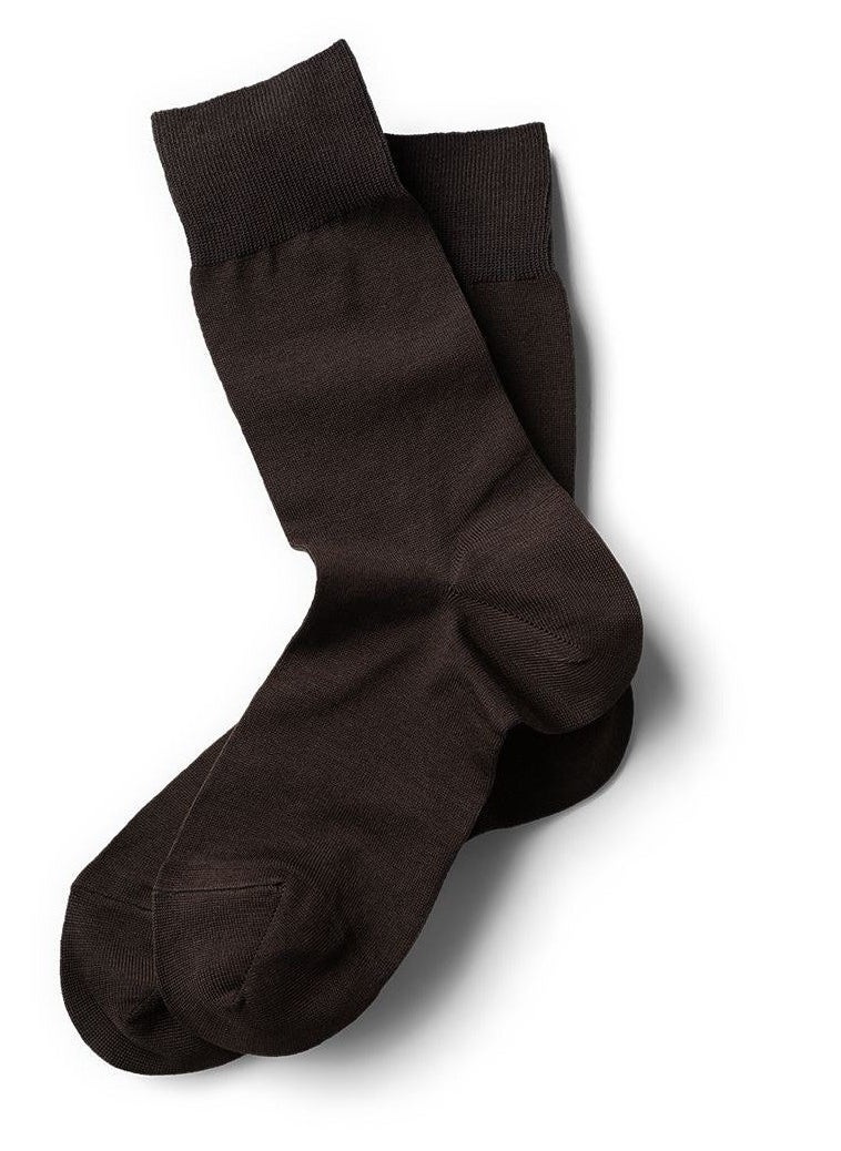 embrator Pack of 3 Plain Color Cotton Classic Socks for Men  - Image 1