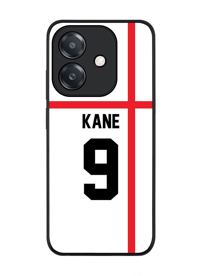 Stylizedd For Oppo A60 5G / A3 5G / A3x 5G Case,Slim fit Camera Protection, Shockproof Thin Phone cover - Football - England, Kane - Image 1