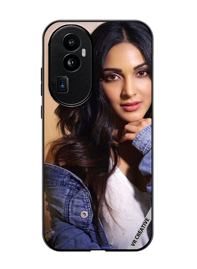 VR CREATIVE Protective Case Cover For Oppo Reno 10 Pro Plus Bollywood Actress Rashmika Mandanna Design Multicolour - Image 1