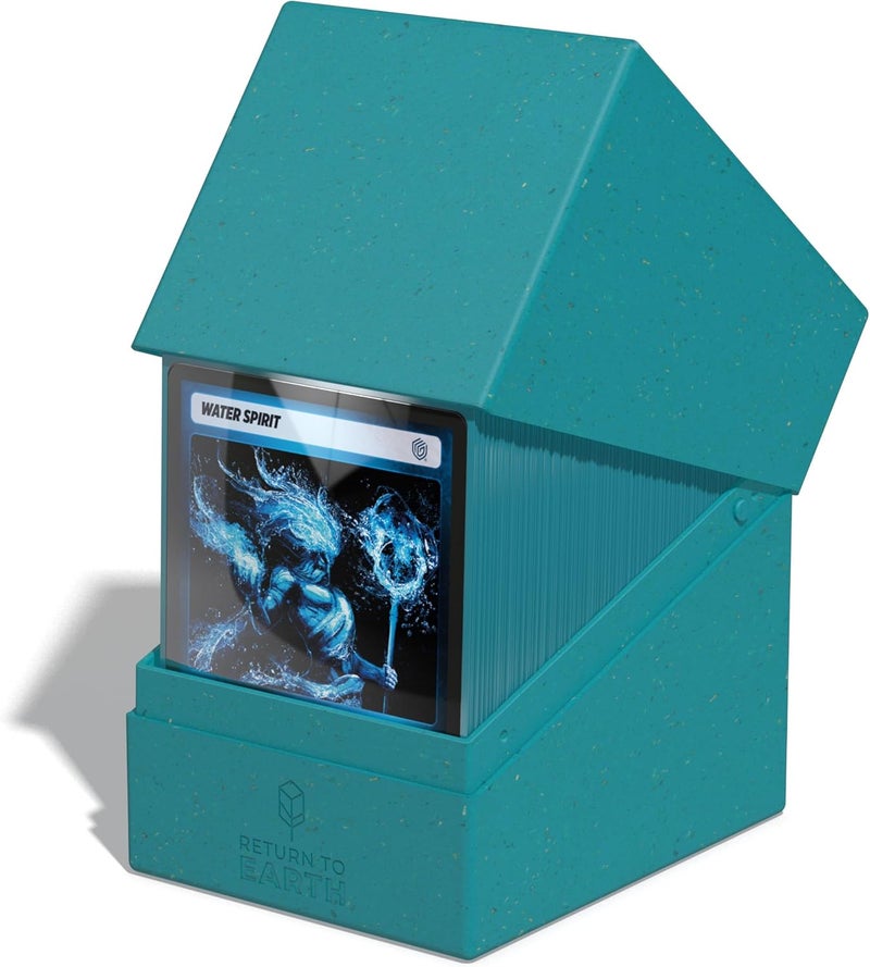 Ultimate Guard RTE Boulder 133+, Deck Case for 133 Double-Sleeved TCG Cards, Petrol, 87% Renewable, Made in Germany, Secure & Durable Storage - Image 5