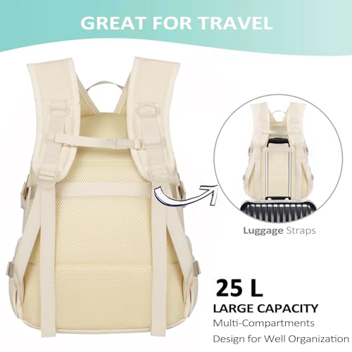 PRLINJSK Kawaii Backpack for Teen Girls, Cute Aesthetic High Middle School College Bookbag with Accessories, Green - Image 3
