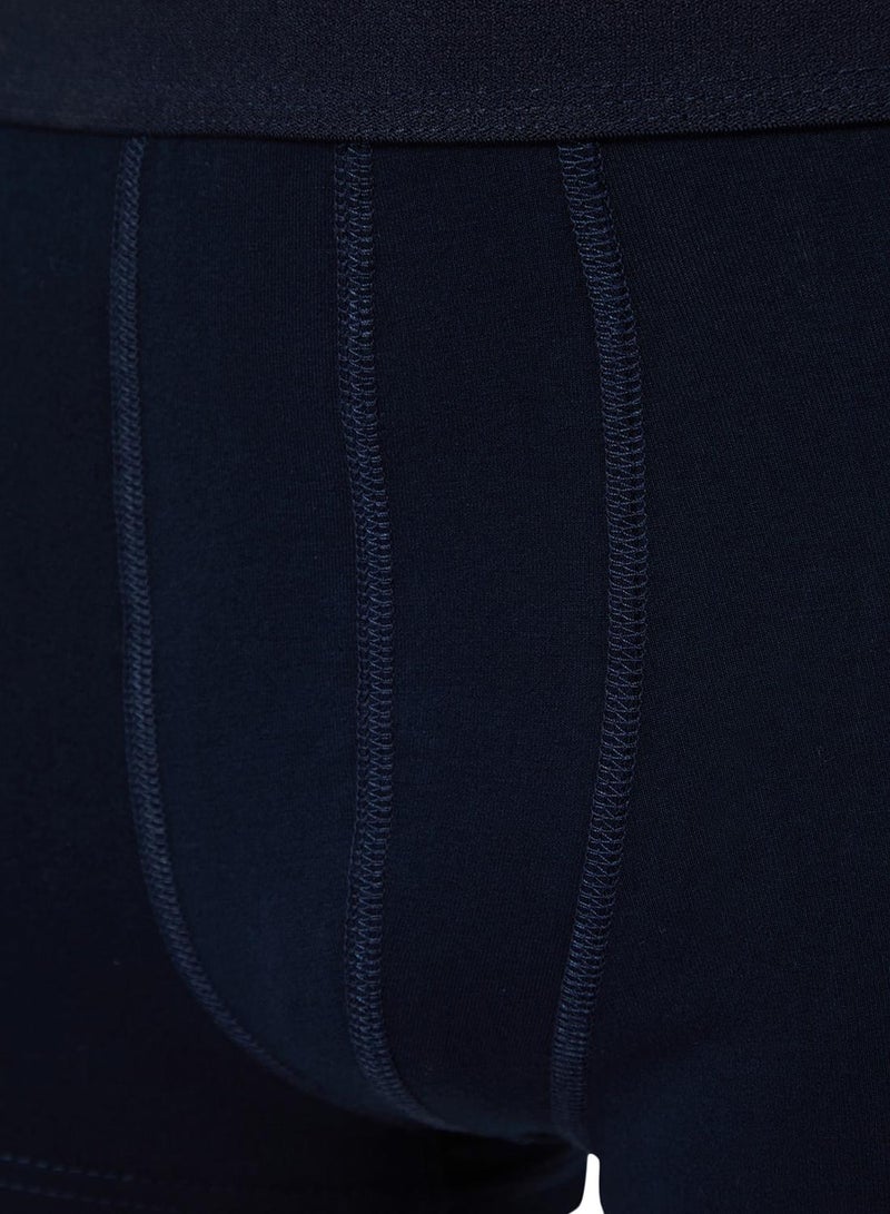 trendyol Navy Blue 3 Pack Flat Boxer - Image 5