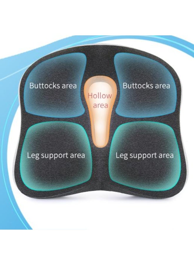 Memory Foam Seat Cushion Office Chair cushions Sciatica and Hip and Pain Relief Desk Chair Cushion  Cushion for Office Workers, Car Drivers Who Sit for Long Term  - Image 2
