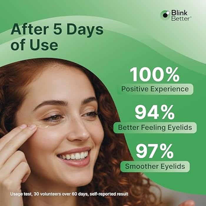 BlinkBetter BetterLids Eyelid Cleansing Gel – Gentle Centella & Tea Tree Extract Cleanser – Refreshes & Cleanses for Daily Eyelid Care – Preservative-Free – 1.06 oz - Image 4