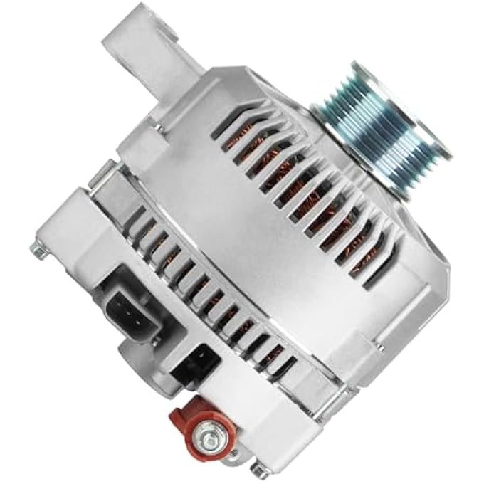 SEHNSUCHT New Alternator for Ford F-150 02-03, for F-250 F-350 F-450 F-550 F53 99-04, for Excursion 5.4L 6.8L 00-05, for Mustang 96-98, for Thunderbird 95-97, for Expedition E-450 02, 130Amp - Image 1