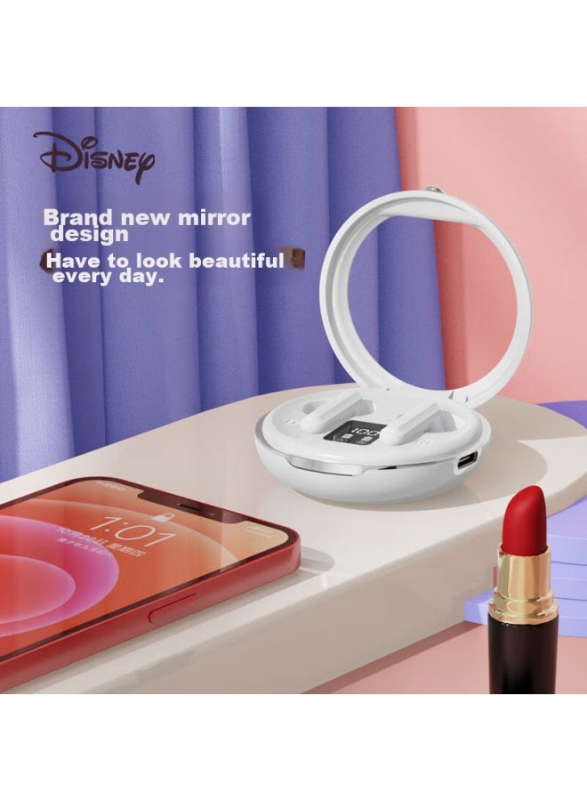 Gusgu Disney Co-branded True Wireless Bluetooth Earphones, Semi-in Ear Music Sports Running Noise-cancelling Headphones, Compatible With Apple Huawei Xiaomi Phones, Pink Fx-902v - Image 3