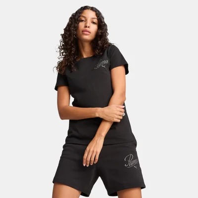 PUMA Women's Essential Script T-Shirt