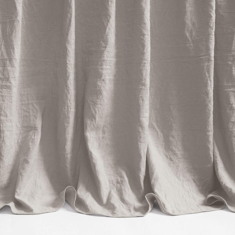 Lush Decor Lush Decor Ruffle Skirt Bedspread Set - 3 Piece Luxurious Farmhouse Bedding Set - Elegant, Charming Ruffle Detail - Timeless Style & Classic Design - Soft and Lightweight - Queen, Gray  - Image 5