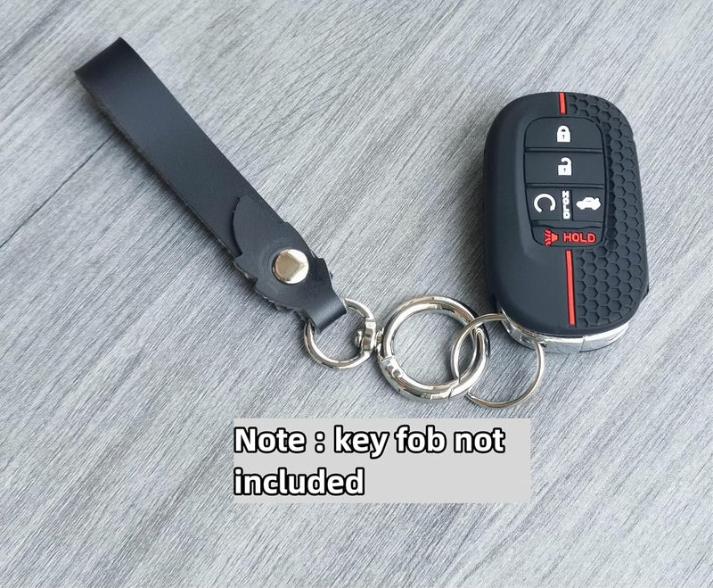 RUNZUIE Silicone Key Fob Cover Set for Honda - Image 5