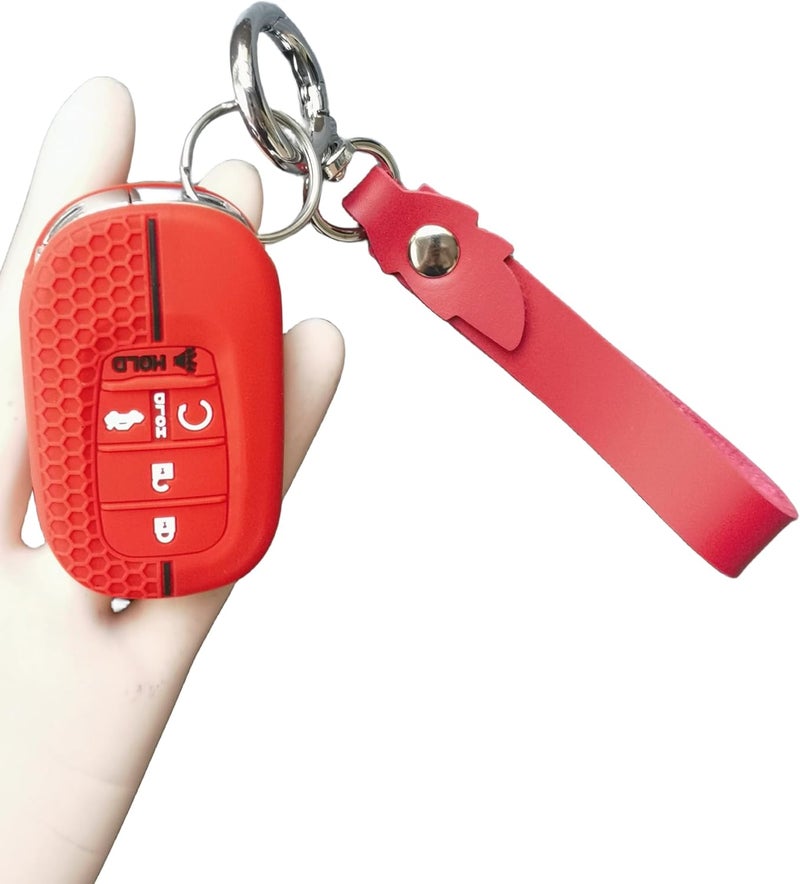 RUNZUIE Silicone Key Fob Cover Set for Honda - Image 4