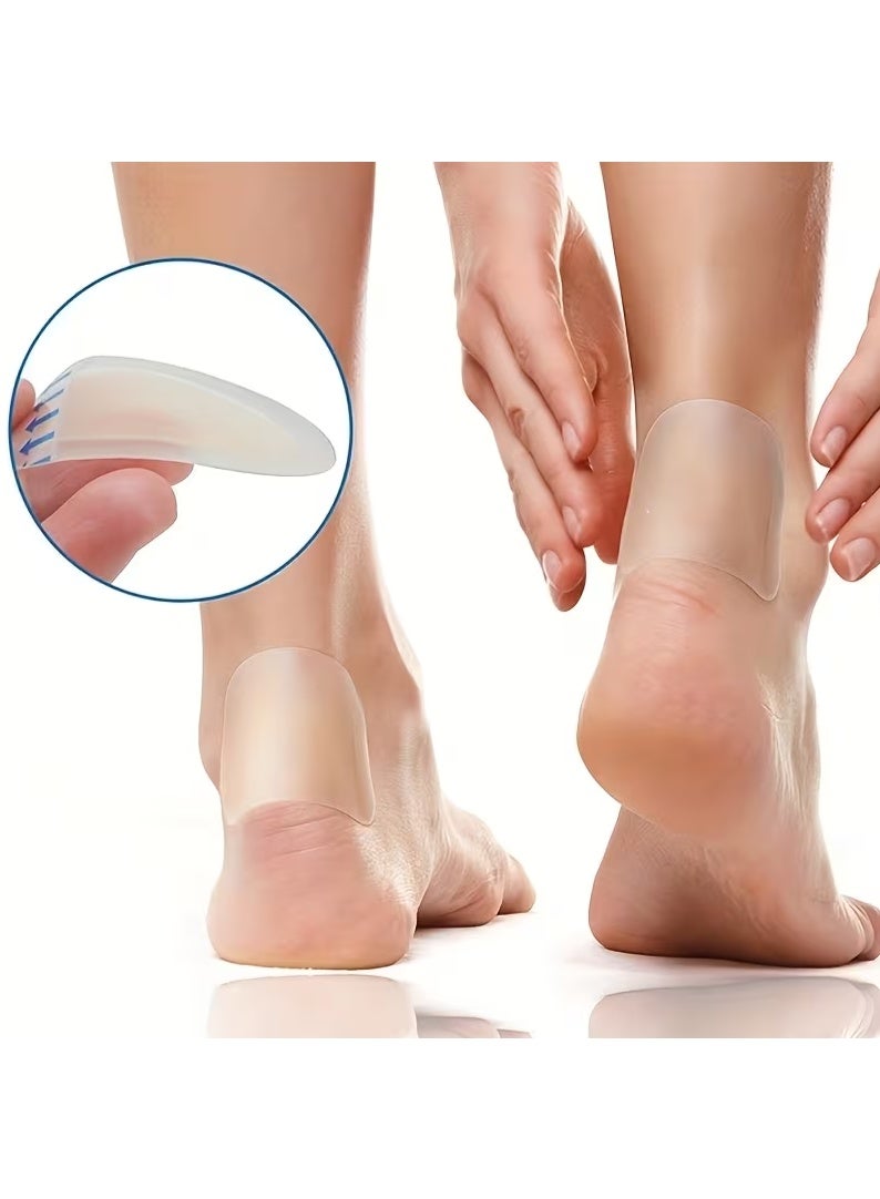 10pcs Transparent Gel Anti-Blister Pads | Waterproof Heel & Toe Protectors for Foot Pain Relief - Image 5