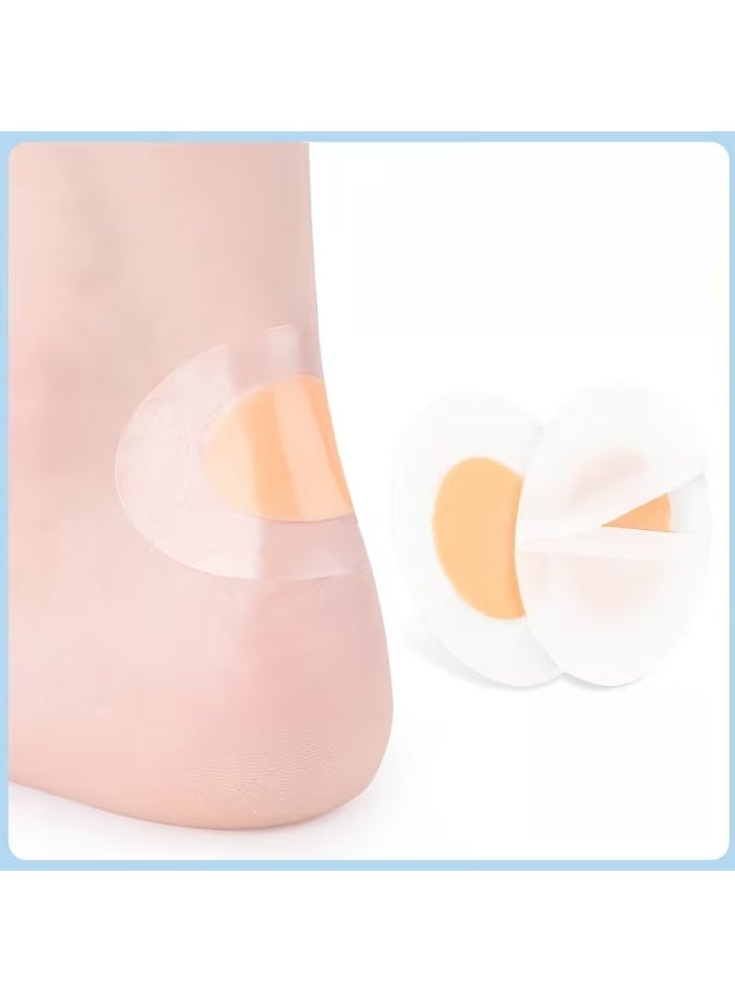 10pcs Transparent Gel Anti-Blister Pads | Waterproof Heel & Toe Protectors for Foot Pain Relief - Image 2