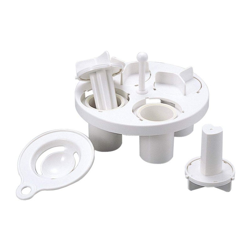 Arnest Bentousa Decorative Hard Boiled Egg Yolk Mold 4 Shapes - Image 1