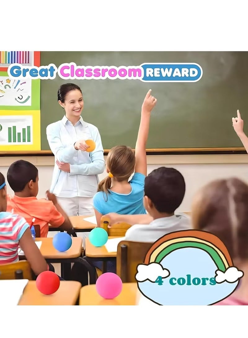 NYVIO Squishy Balls, 4pcs Color Changing Ball Toy, Sensory Fidget Anxiety Stress Relief Squeezing Balls Calming Tool, Vent Mood and Improve Focus, Hand Grip Pressure Ball For Kids & Adult - Image 3