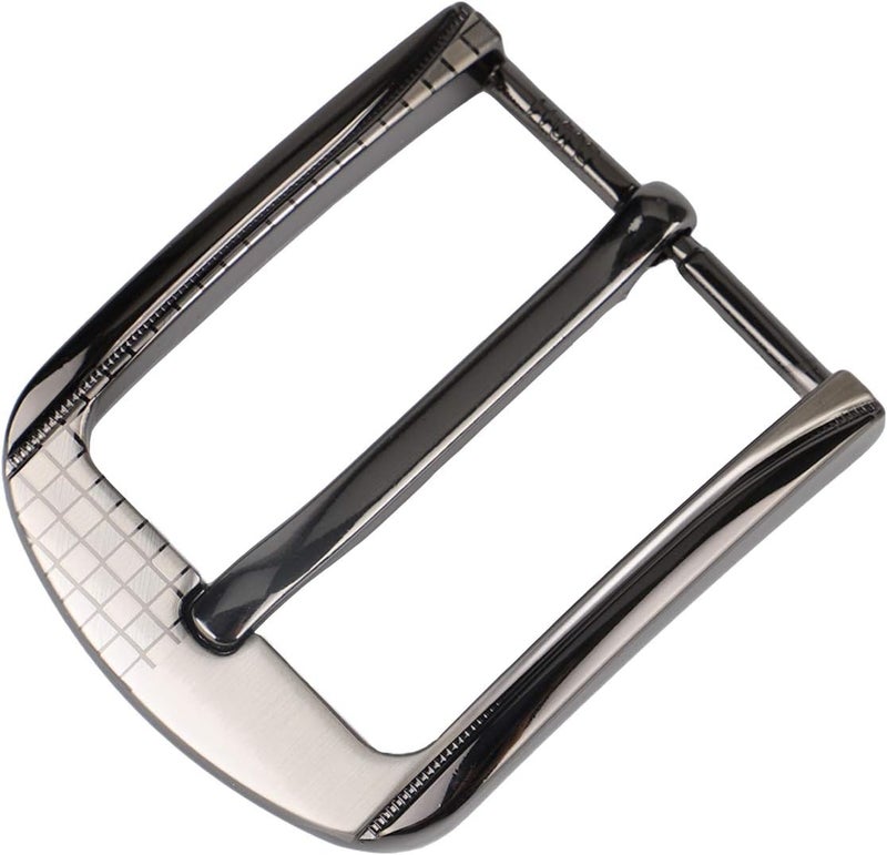 McFanBe 1.5 Inches (38-40 mm) Belt Buckle Single Prong Square Replacement Buckle for Men Women Belt - Image 1