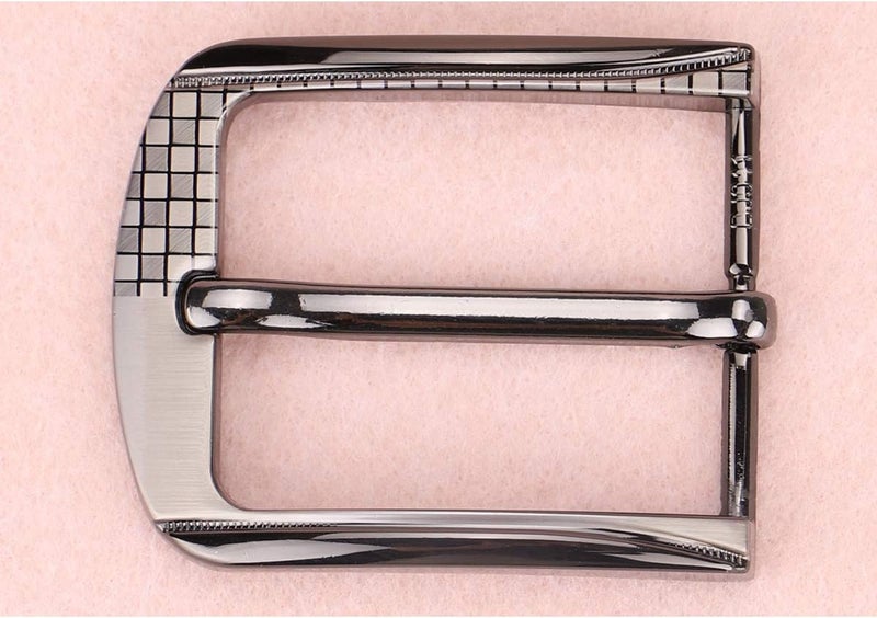 McFanBe 1.5 Inches (38-40 mm) Belt Buckle Single Prong Square Replacement Buckle for Men Women Belt - Image 4
