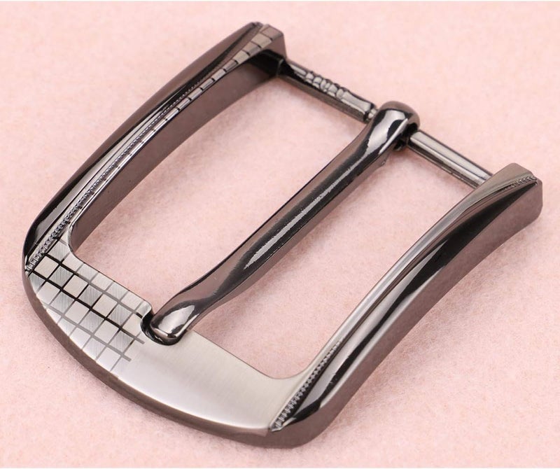 McFanBe 1.5 Inches (38-40 mm) Belt Buckle Single Prong Square Replacement Buckle for Men Women Belt - Image 2