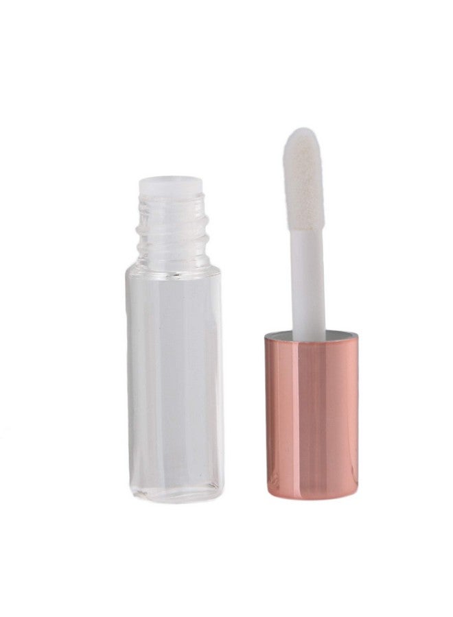 BQLZR Rose Gold Lip Gloss Tubes 1.2Ml Empty Plastic Clear Lip Balm Bottle Container Cosmetic Makeup Tools With Stopper Pack Of 20 - Image 3