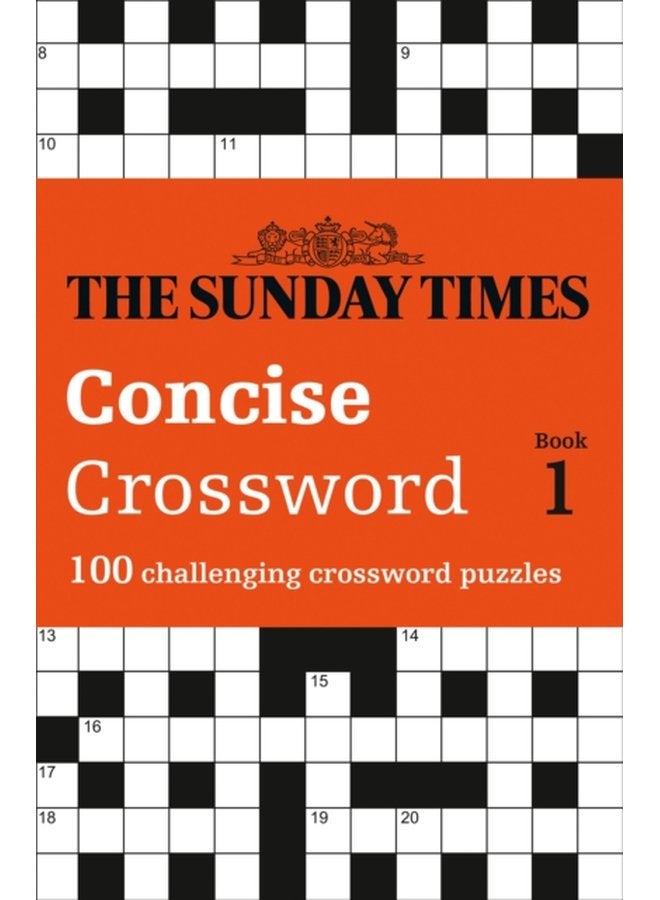 The Sunday Times Concise Crossword Book 1 100 Challenging Crossword Puzzles - Paperback