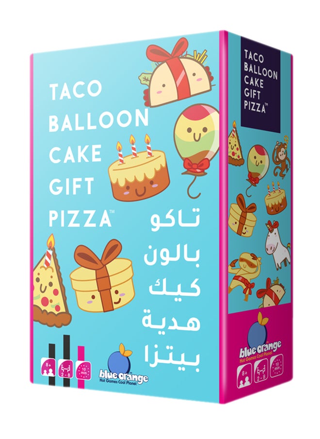 Blue Orange Games - Taco Balloon Cake Gift Pizza - Image 1