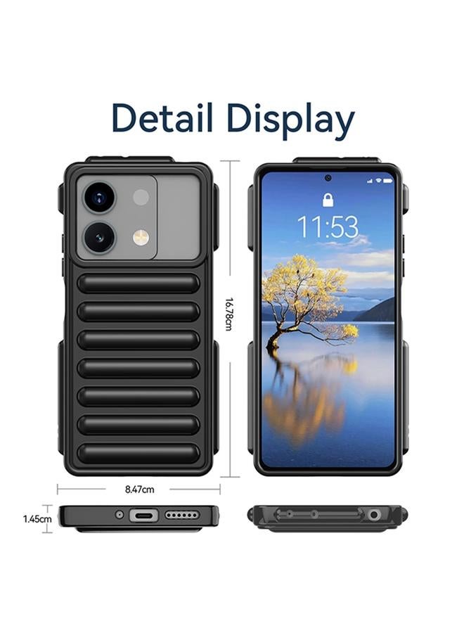 اس-توب جراب لهاتف Redmi 13C 5G Capsule Series بلون الحلوى من مادة TPU - Image 3