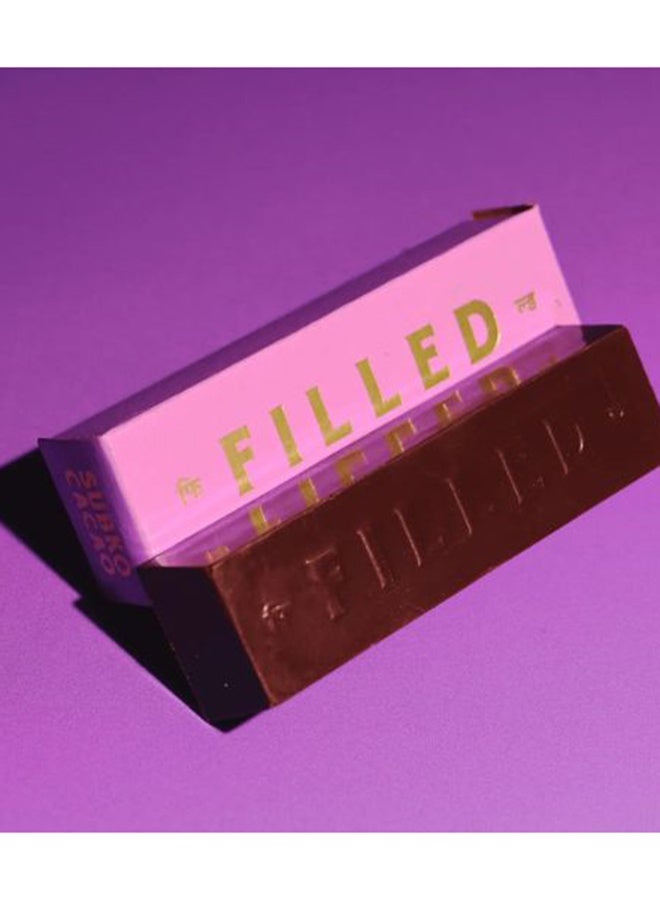 Subko Cacao - Filled: Fancy PB&C - Craft Peanut Butter Filled Dark Chocolate Bar - Image 5