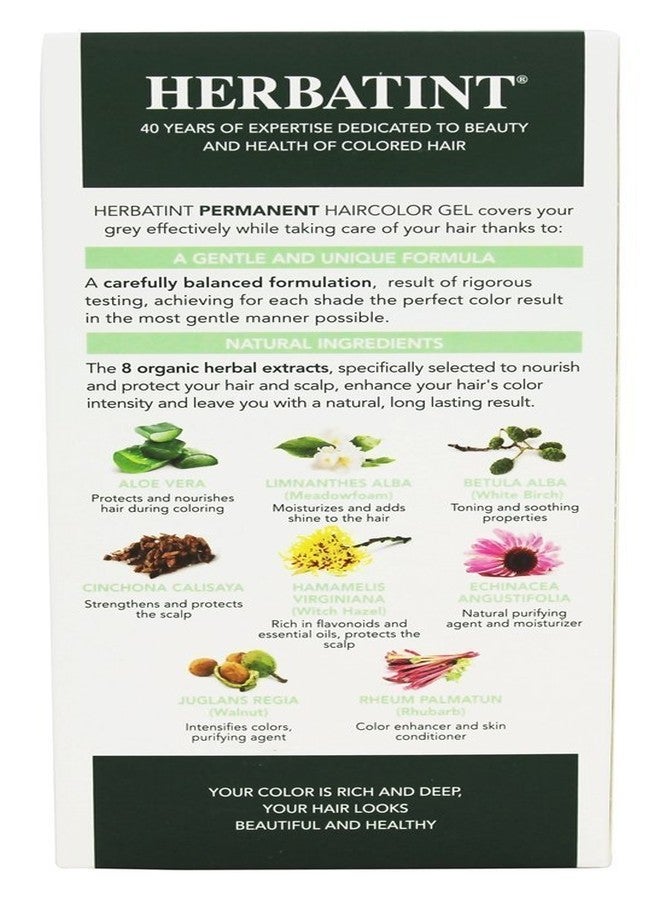 Herbatint Ash Chestnut Ammonia Free hair Colour 4C 150ml - Image 2