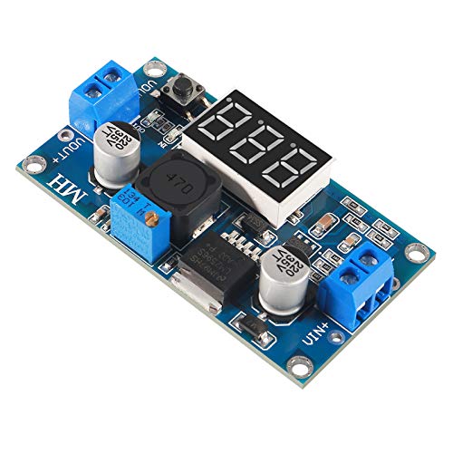 DORHEA 5PCS LM2596HVS DC-DC Step Down 48V Input Adjustable Buck Converter Power Module 3.2-40V Step Down Voltage Switching Regulator Electric Vehicle Power Supply Module - Image 3