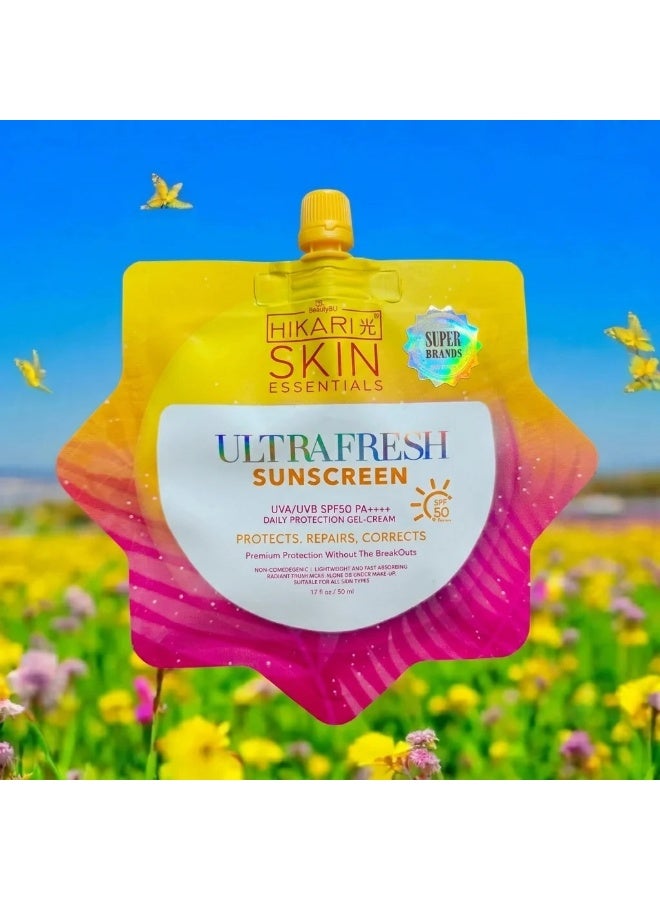 Hikari Glow, Protect & Revive Your Skin skincare routine with powerful protection and refreshing hydration. This duo is ideal for achieving softer, brighter, smoother-looking skin while helping maintain a fresh and radiant appearance from morning through evening. - Image 2