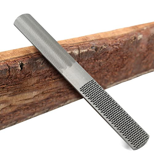 Litoexpe 4 Way Wood Rasp File, 8 Inch Premium Grade High Carbon Hand File, Half Round Flat, Needle Files Wood Rasp for Metal Tools - Image 1