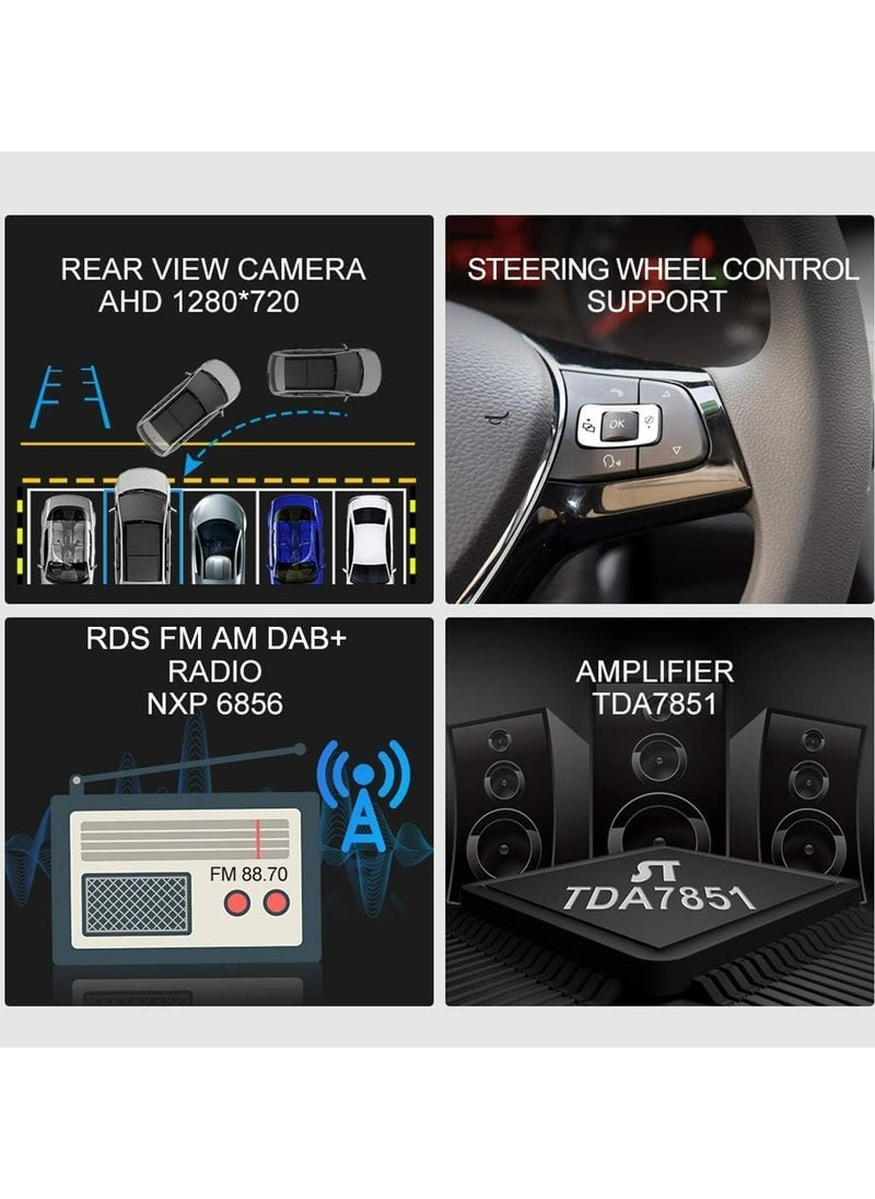 Android Screen For NISSAN PATROL 2013 To 2019 2GB RAM 32GB Memory Support Apple Carplay Android Auto Full HD Touch Screen 10 Inch built In Bluetooth USB Radio WiFi Play Store Backup Camera included