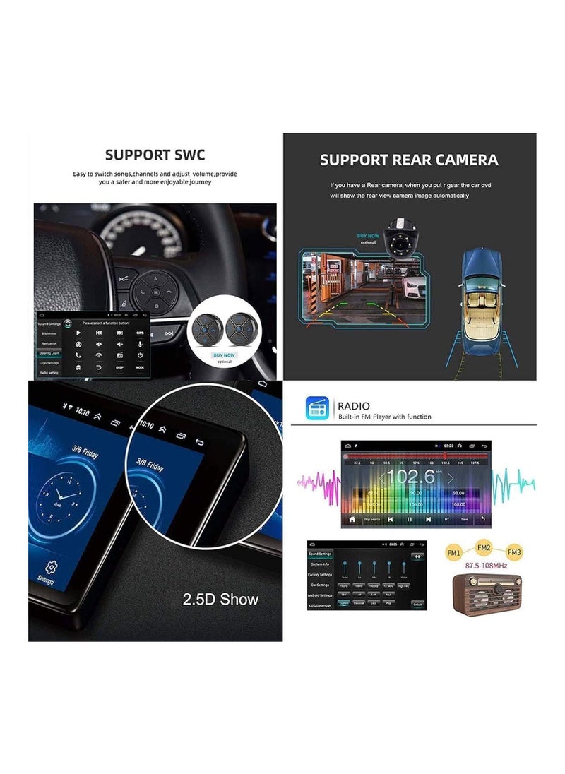 Android Screen For NISSAN PATROL 2013 To 2019 2GB RAM 32GB Memory Support Apple Carplay Android Auto Full HD Touch Screen 10 Inch built In Bluetooth USB Radio WiFi Play Store Backup Camera included