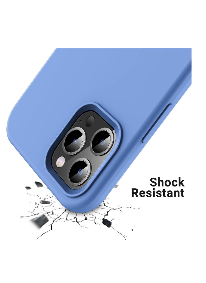 Generic - Liquid Silicone Case Compatible with iPhone 11 Pro Max Case, Soft Rubber with Microfiber Cloth Lining Full Body Design Shockproof Case for iPhone 11 Pro Max 6.5", Surf - Image 1
