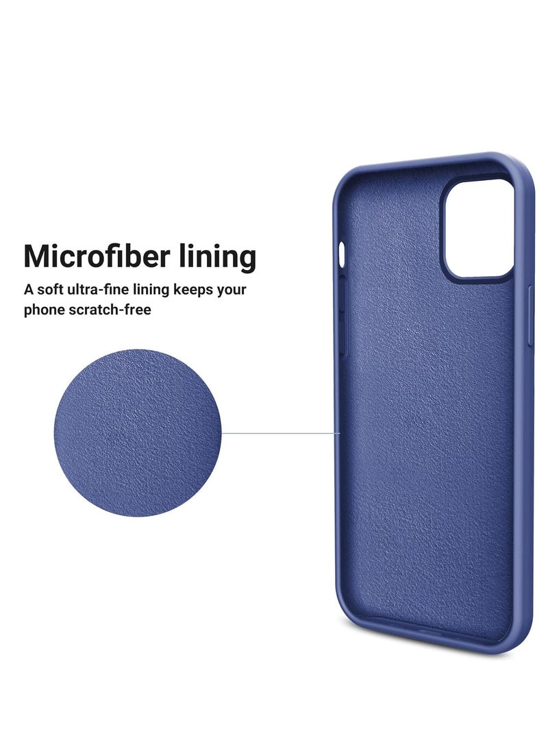 Generic - Liquid Silicone Case Compatible with iPhone 11 Pro Max Case, Soft Rubber with Microfiber Cloth Lining Full Body Design Shockproof Case for iPhone 11 Pro Max 6.5", Surf - Image 1