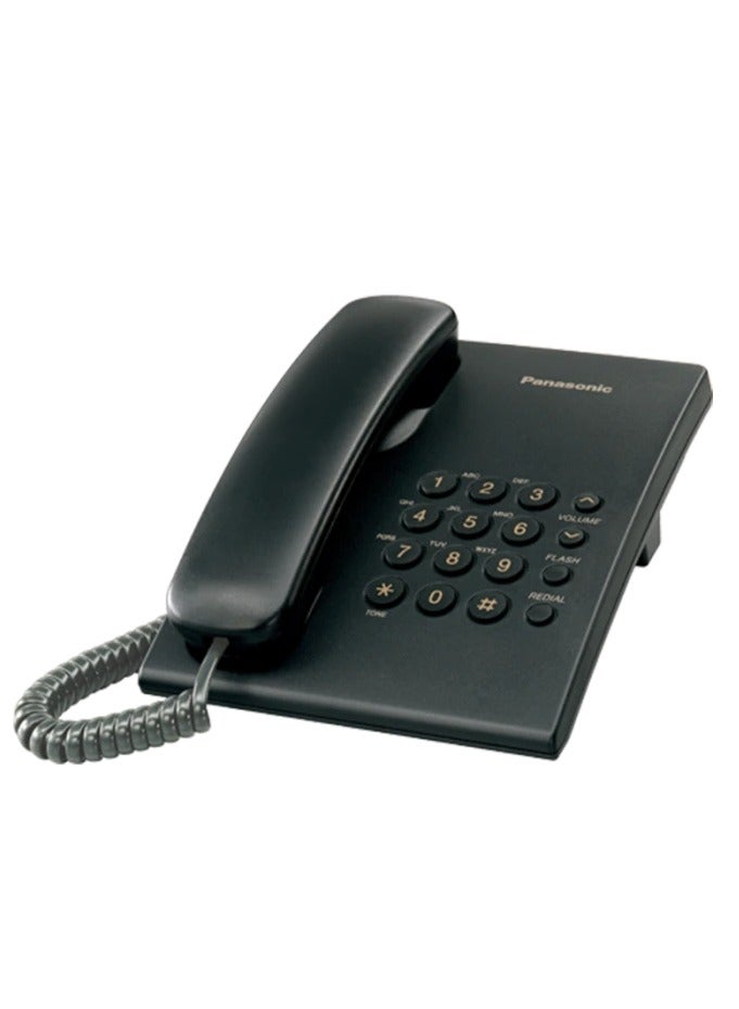 Panasonic KX-TS500 Corded Phone - Black - Image 1