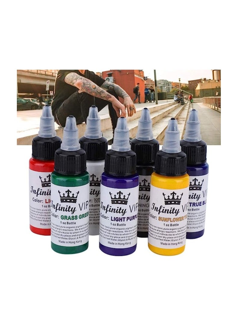 Tattoo Ink Set Of 7 Colors - pzsku/Z3D44D2FEE3F1D3A044A4Z/45/_/1699700225/98ddb5f9-96c5-4e99-ac3d-c6aac86a3917