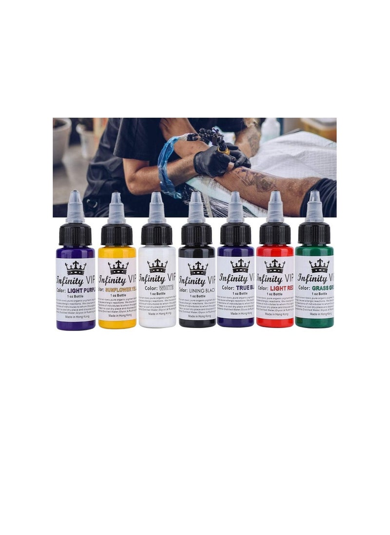 Infinity - Tattoo Ink Set Of 7 Colors - Image 1
