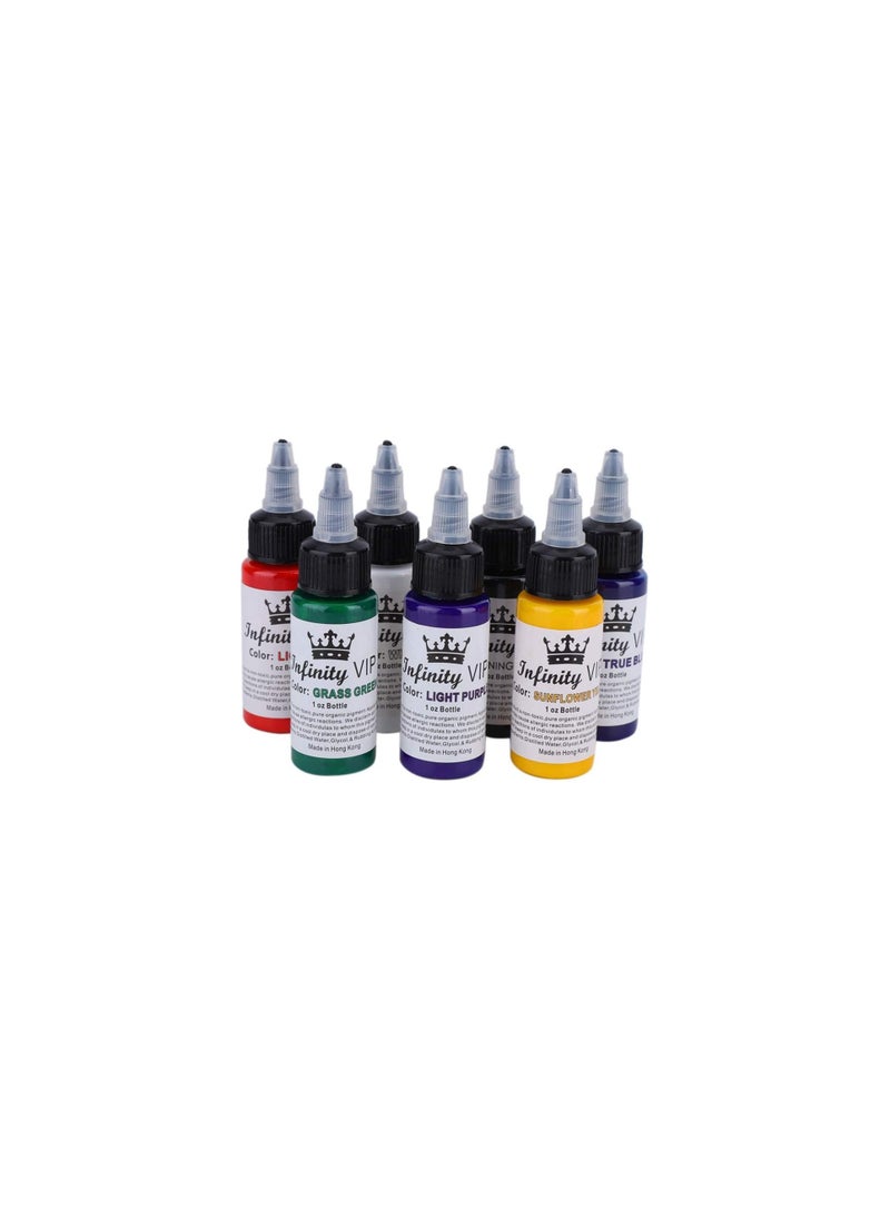 Infinity - Tattoo Ink Set Of 7 Colors - Image 1