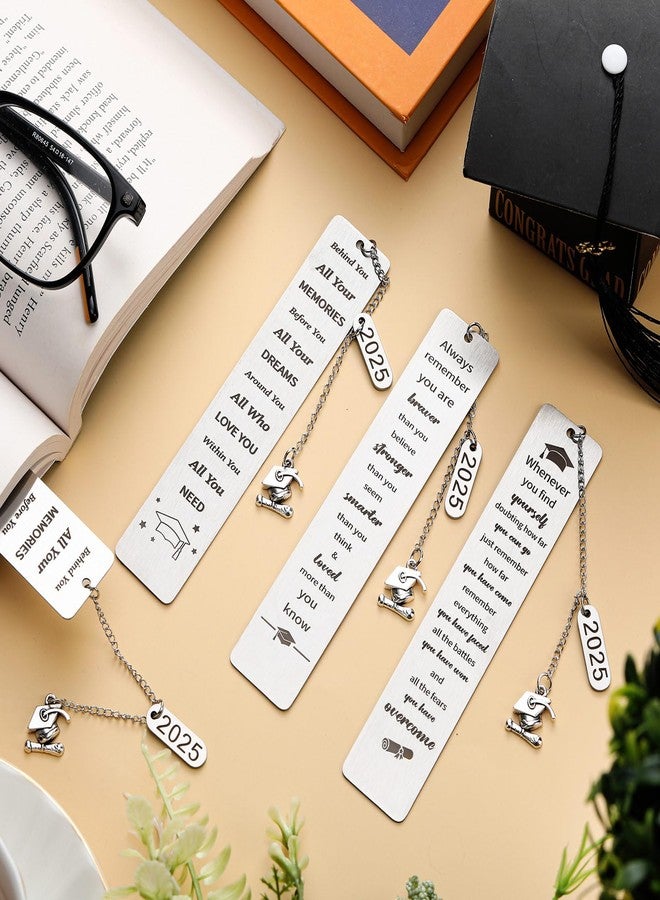 Skyygemm 15 Pcs Graduation Bookmarks Graduation Gifts Bulk Class of 2025 Congrats Grad Gifts Bulk for Classroom Students Grad Party Favors - Image 3