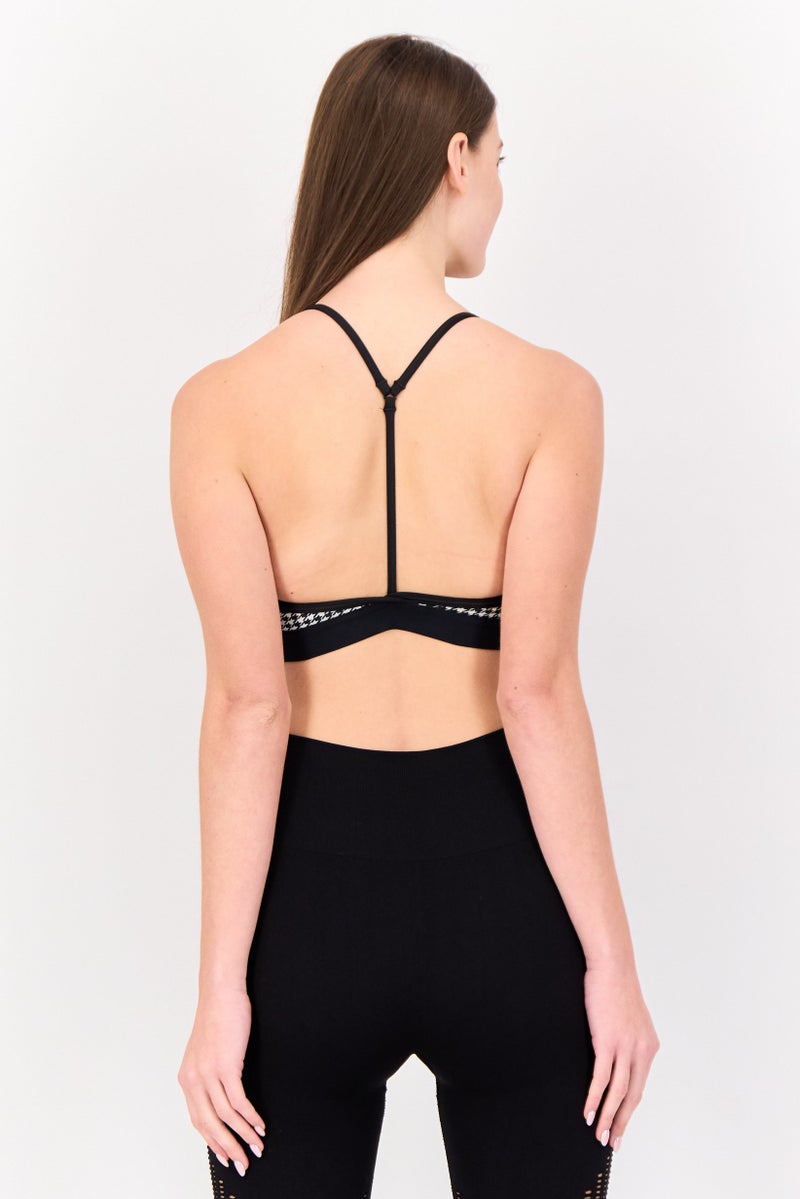 Nike Women Lightly Padded Sleeveless Training Sports Bra, Multicolor - Image 4