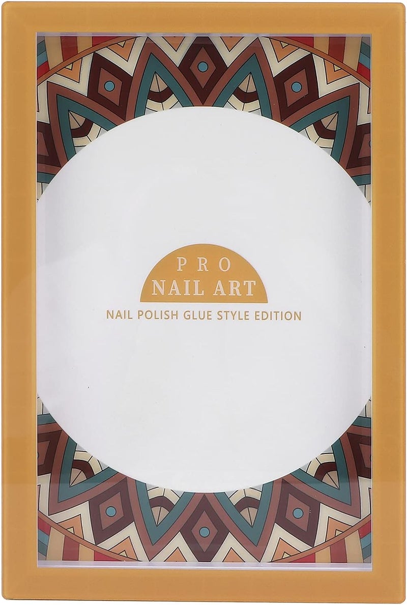 Self Adhesive Nail Gel Color Display Book, DIY Nail Polish Color Card, Closure Nail Color Display Book with 20 26 Slots, Nail Art for Salon and - Image 1
